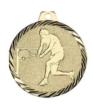 médaille d'or tennis diamètre 50 mm